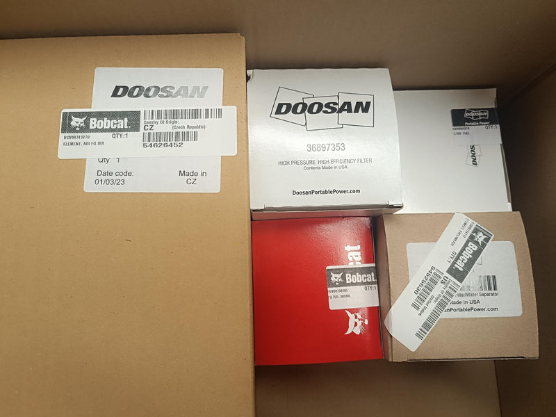 80024714 OEM DOOSAN FILTER KIT,500 HOUR 7/41