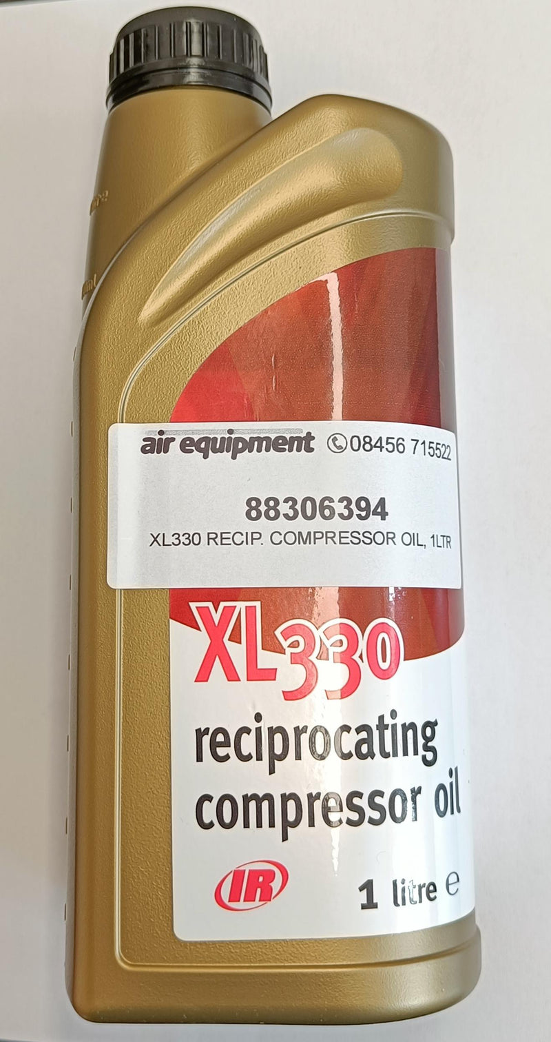 88306394 OEM INGERSOLL RAND XL330 RECIP. COMPRESSOR OIL, 1LTR
