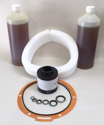 KM52P PATTERN HYDROVANE Maintenance & Separator Kit 504/25/V04 WITH OIL