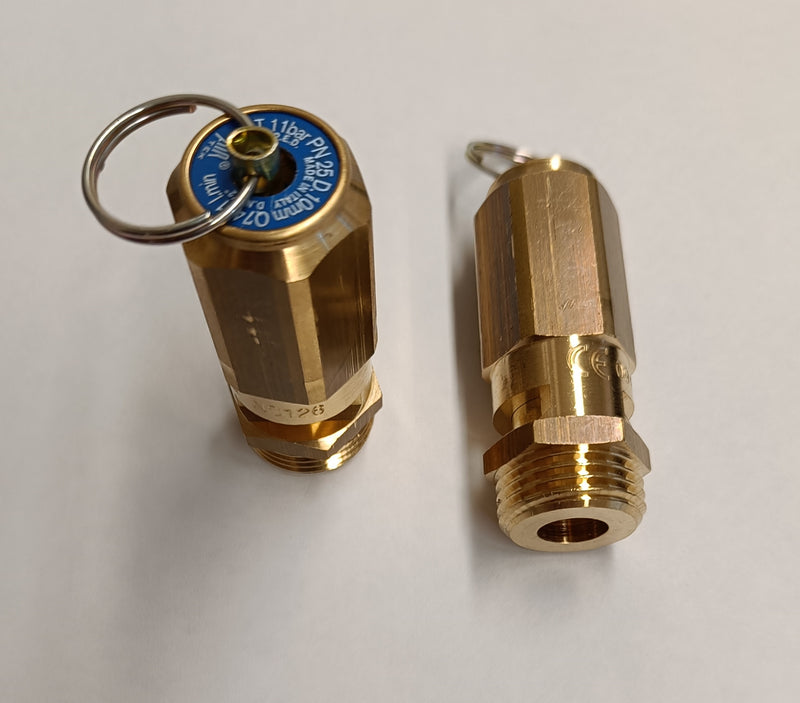 PRV_G12X11BAR PRV_G12X12BAR PRV_G12X14BAR SAFETY VALVE, 1/2" 11, 12 BAR