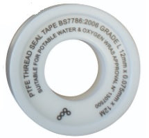 PTFE TAPE 12MM X 12M X 0.075