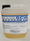 SKR4KOILX5L OEM SCR SKR 4000 HR SCREW COMPRESSOR OIL 5 LTR