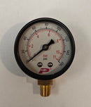 Y016050A2D PRESSURE GAUGE, 0-160 PSI, 50 MM DIAL, 1/8" BSP M BTTM ENTRY, DRY