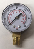 2000171 OEM CLARKE 1/4" BOTTOM ENTRY GAUGE 50MM