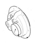 32254-P OEM HYDROVANE SEPARATOR END COVER ASSY