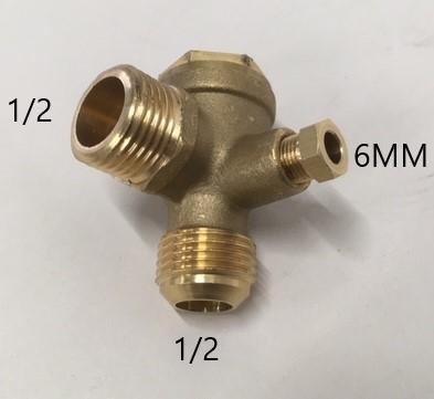 56094 OEM SIP NON RETURN VALVE 1/2 X 1/2 X 6MM PORTS