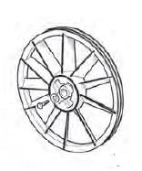 6229020900 ABAC OEM PUMP PULLEY FLYWHEEL B38 B3800