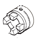 72044 OEM HYDROVANE MOTOR COUPLING