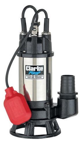 7230290 Clarke HEC650A 2" Industrial Submersible Dirty Water Cutter Pump (230V)
