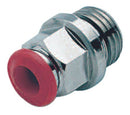 A5020 STRAIGHT ADAPTORS - BSPP MALE WITH 'O' RING SEAL