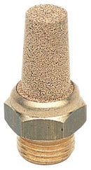 A730 SINTERED BRONZE BRASS SILENCERS 1/8, 1/4, 3/8, 1/2, BSP