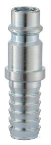 AA71BARB PCL XF S25 EURO PLUG HALF NIPPLE BARB HOSE TAIL  1/4, 5/16 3/8, 1/2 (AA7110/AA7111/AA7112/AA7113)