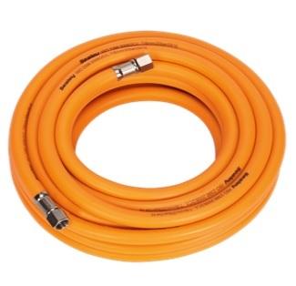 AHHC20 Sealey Air Hose 20m x Ø8mm Hybrid High Visibility with 1/4"BSP Unions