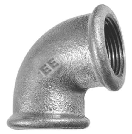 AL-090 90° REDUCING ELBOW - BSPP FEMALE
