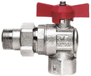 B/V2298 90° FULL FLOW VALVE - BSPP MALE / BSPP FEMALE - ISO228