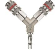 CP19-Y PARKAIR QUICK COUPLING Y TWIN COUPLING SPLITTER