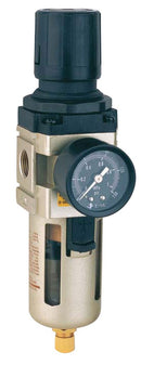 EM-EW3000-02D-5 FILTER/REGULATOR G1/4" C/W GAUGE & BRACKET