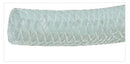 PRP10/16 BRAIDED PVC HOSE CLEAR 10.0mmID X 16.0mm OD X 30 METRE