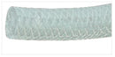PRP125/185 BRAIDED PVC HOSE CLEAR 12.5mmID X 18.5mm OD X 30 METRE