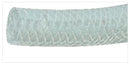 PRP19/26 BRAIDED PVC HOSE CLEAR 19.0mmID X 26.0mm OD X 30 METRE
