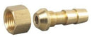 SE10 SWIVEL NUT HOSETAIL - BSP FEMALE TO HOSE BARB 60º CONED