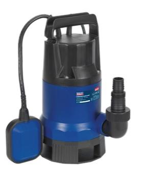 WPD133A Sealey Submersible Dirty Water Pump Automatic 133ltr/min 230V