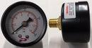PRESSURE GAUGES 40MM, 50MM, 0-200PSI (0-14BAR) 1/8 & 1/4 BSP THREAD BACK & BOTTOM ENTRY